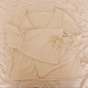 White nordstrom blouse